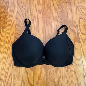 Victoria's Secret Dream Angels Lace Push Up Bra - Black, 36DDD